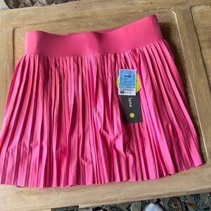 Pink tennis skirt